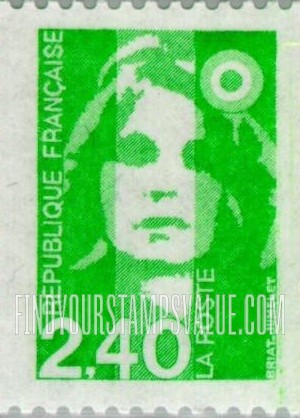 FindYourStampsValue: Marianne: Marianne Type of 1990