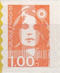 FindYourStampsValue: Marianne: Marianne Type of 1990