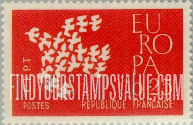 FindYourStampsValue: Europa Issue, 1961