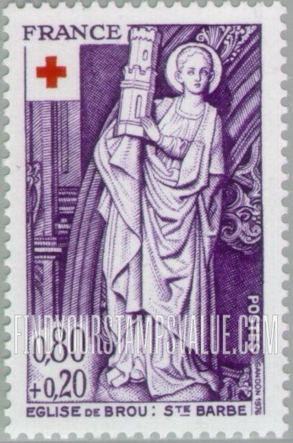FindYourStampsValue: SEMI-POSTAL - St. Barbara