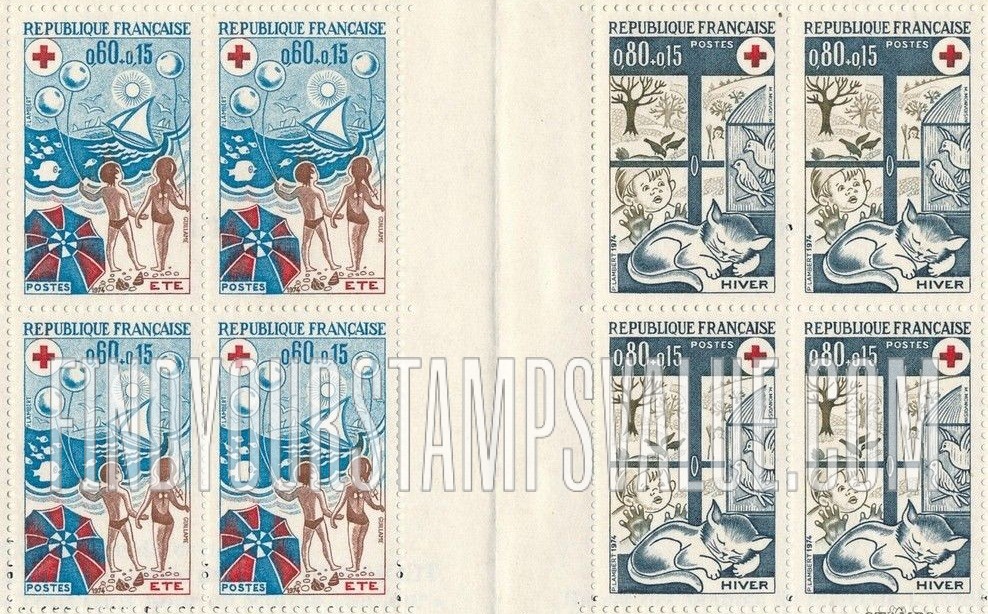FindYourStampsValue: SEMI-POSTAL - “Summer” and “Winter”