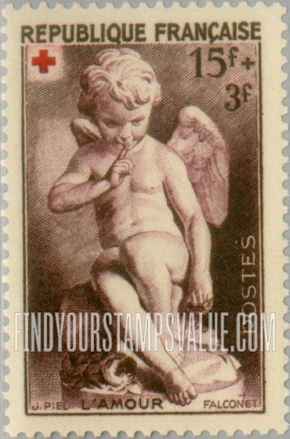 FindYourStampsValue: SEMI-POSTAL - “L’Amour” by Etienne M. Falconet