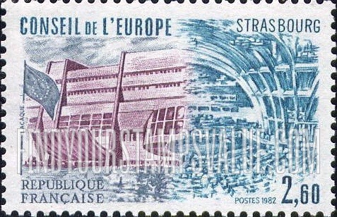 FindYourStampsValue: OFFICIAL - New Council Headquarters, Strasbourg