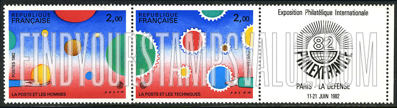 FindYourStampsValue: PhilexFrance 82
