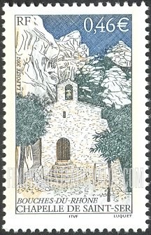 FindYourStampsValue: Saint-Ser Chapel