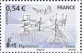 FindYourStampsValue: Flying Machines: Henri Fabré’s seaplane, horizontal