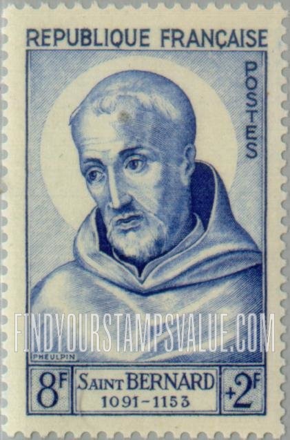 FindYourStampsValue: SEMI-POSTAL - St. Bernard