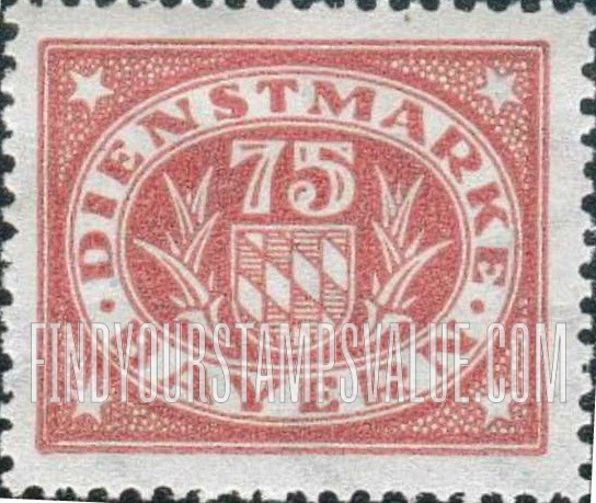 FindYourStampsValue: OFFICIAL - Schield and value in oval