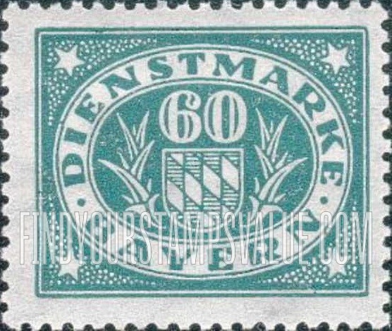 FindYourStampsValue: OFFICIAL - Schield and value in oval