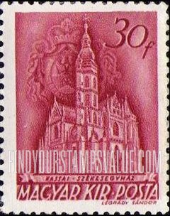 FindYourStampsValue: Cathedral of Kassa: Types of 1939