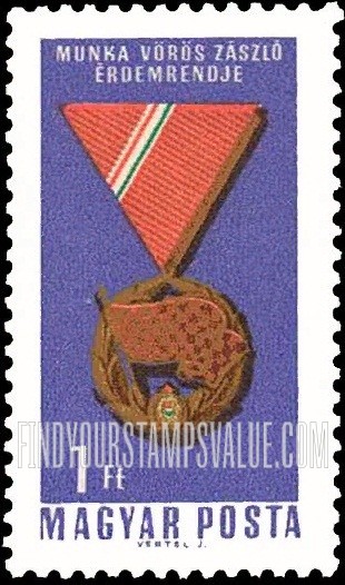 FindYourStampsValue: Red Banner Order of Labor