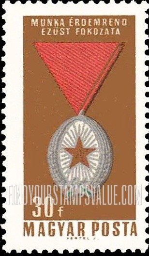 FindYourStampsValue: Silver Order of Labor
