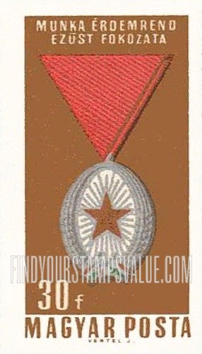 FindYourStampsValue: Silver Order of Labor