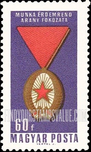 FindYourStampsValue: Gold Order of Labor