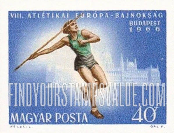 FindYourStampsValue: Javelin (women’s) & Parliament