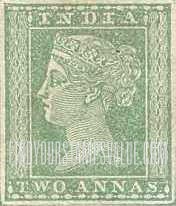 FindYourStampsValue: East India Company: Queen Victoria - ईस्ट इंडिया कंपनी: महारानी विक्टोरिया