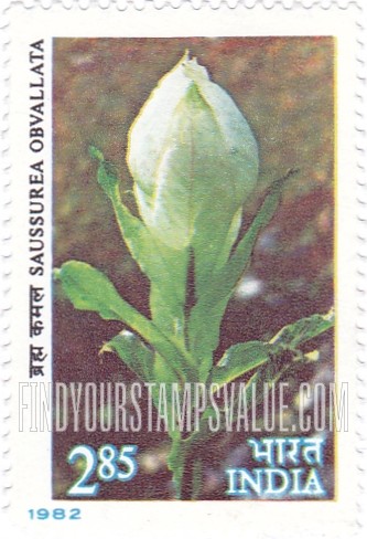 FindYourStampsValue: Republic of India: Brahma kamal - भारत गणराज्य: ब्रह्म कमल