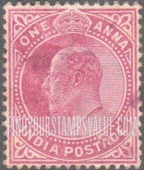FindYourStampsValue: Empire: King Edward VII - साम्राज्य: राजा एडवर्ड सप्तम