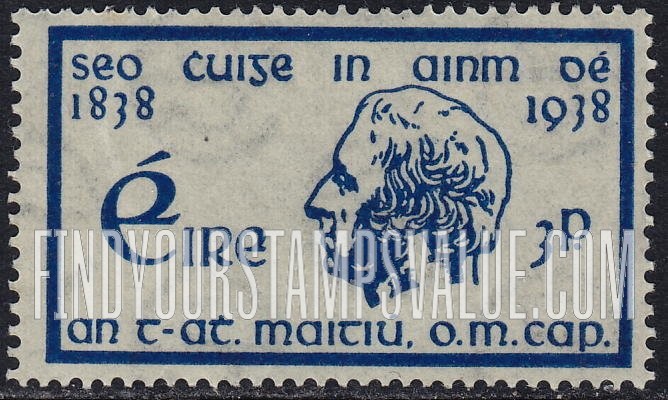 FindYourStampsValue: Father Theobald Mathew