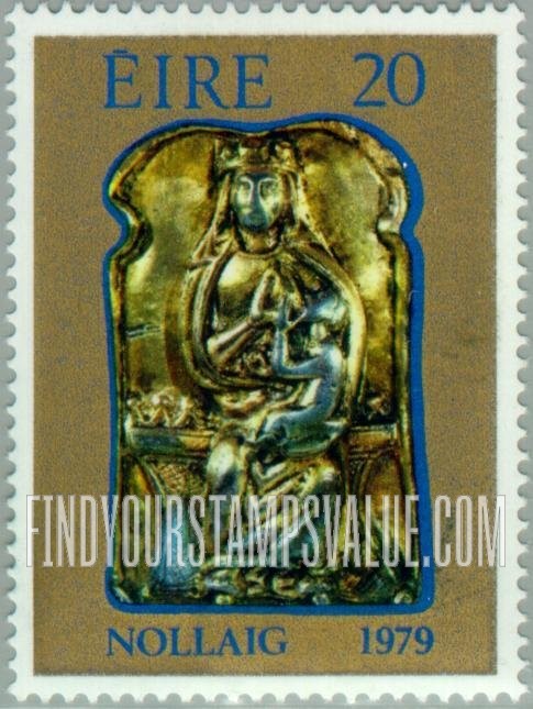 FindYourStampsValue: Mother and Child, Panel, Domnach Argid Shrine