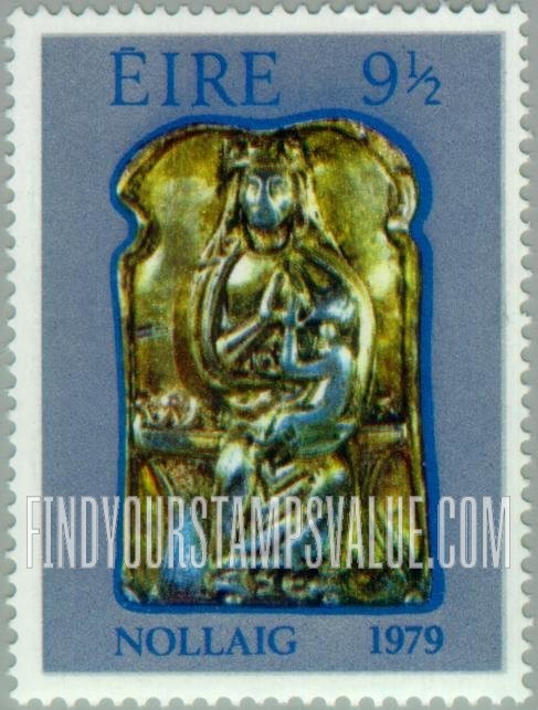 FindYourStampsValue: Mother and Child, Panel, Domnach Argid Shrine