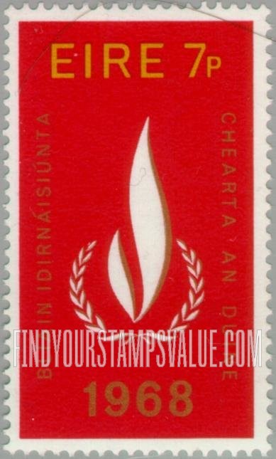 FindYourStampsValue: Human Rights Flame