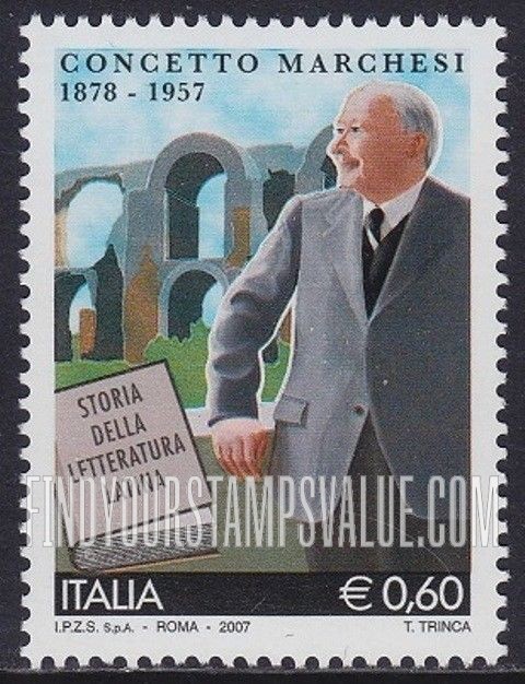 FindYourStampsValue: Concetto Marchesi (1878-1957), Historian