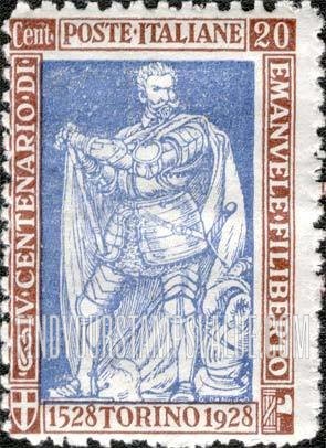 FindYourStampsValue: Emmanuel Philibert, Duke of Savoy