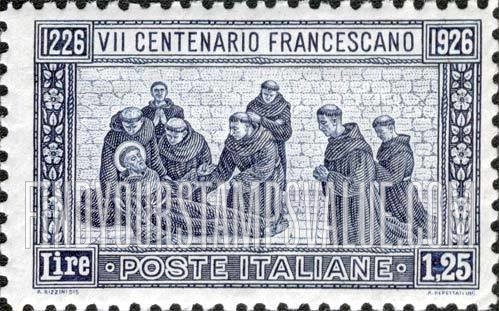 FindYourStampsValue: St. Francis’ Death
