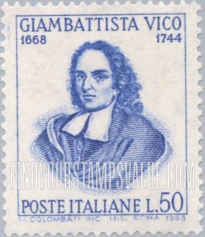 FindYourStampsValue: Giambattista Vico