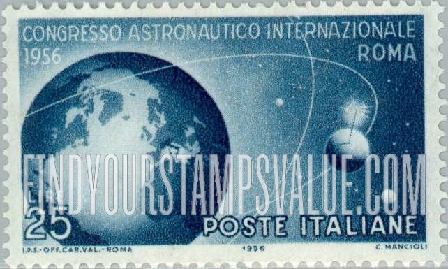 FindYourStampsValue: Globe and Satellites