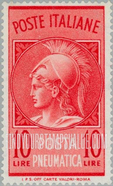 FindYourStampsValue: PNEUMATIC POST - Minerva