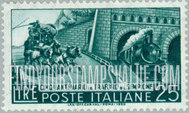 FindYourStampsValue: Mail Coach and Tunnel Exit