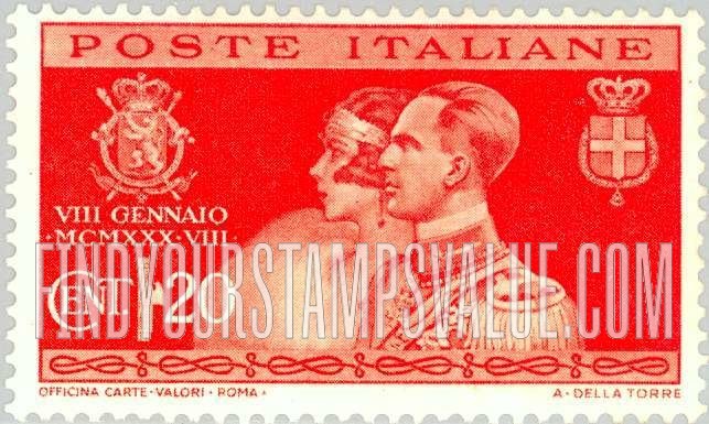 FindYourStampsValue: Prince Humbert and Princess Marie Jose