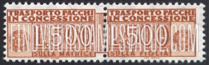 FindYourStampsValue: PARCEL POST AUTHORIZED DELIVERY - Trasporto Pacchi in Concessione