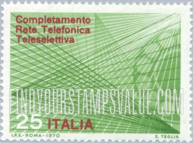 FindYourStampsValue: Telephone Dial and Trunk Lines