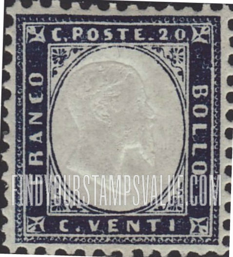FindYourStampsValue: King Victor Emmanuel II