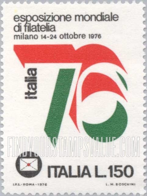 FindYourStampsValue: ITALIA 76 Emblem