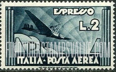 FindYourStampsValue: MILITARY AIR POST SPECIAL DELIVERY - Airplane and Sunburst: Overprinted