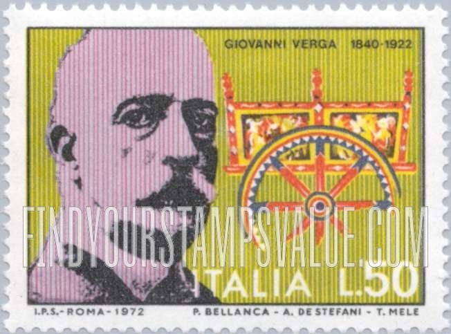 FindYourStampsValue: Giovanni Verga and Sicilian Cart