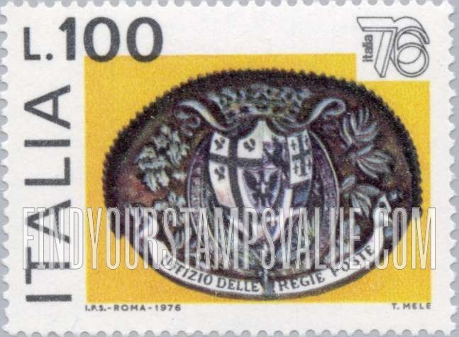FindYourStampsValue: Emblem of Kingdom of Sardinia