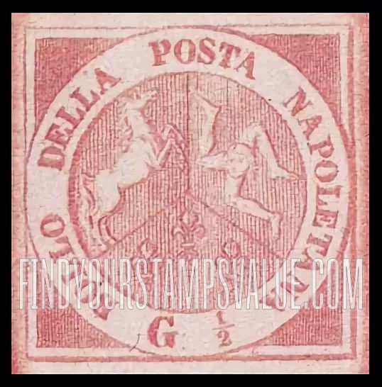 FindYourStampsValue: Naples: Coat of Arms