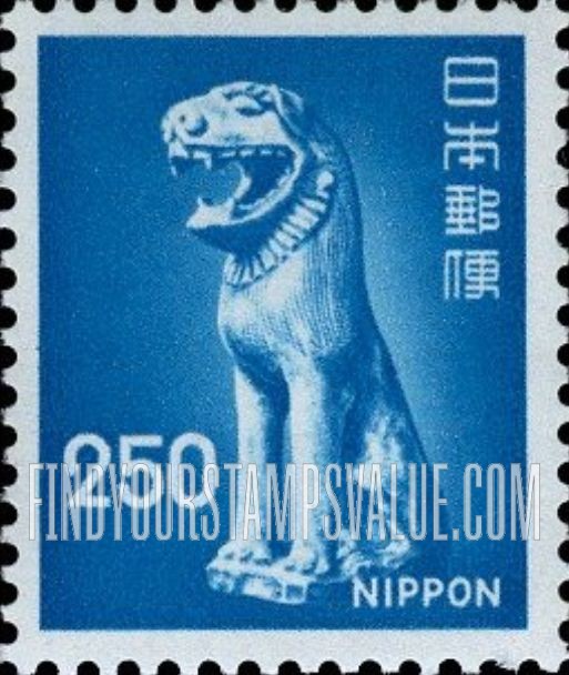 FindYourStampsValue: Guardian Dog, Katori Shrine - こまいぬ、香取神宮