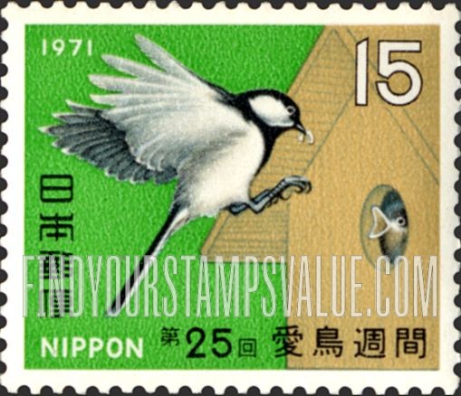 FindYourStampsValue: Titmouse - カラるい