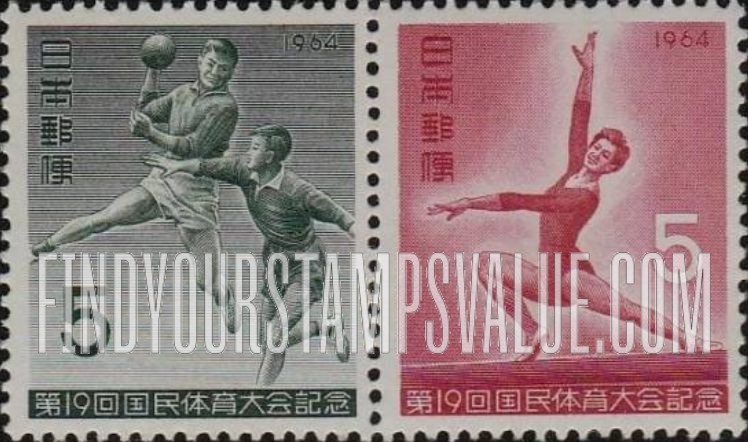 FindYourStampsValue: 19th National Athletic Meeting - 第19回国民体育大会