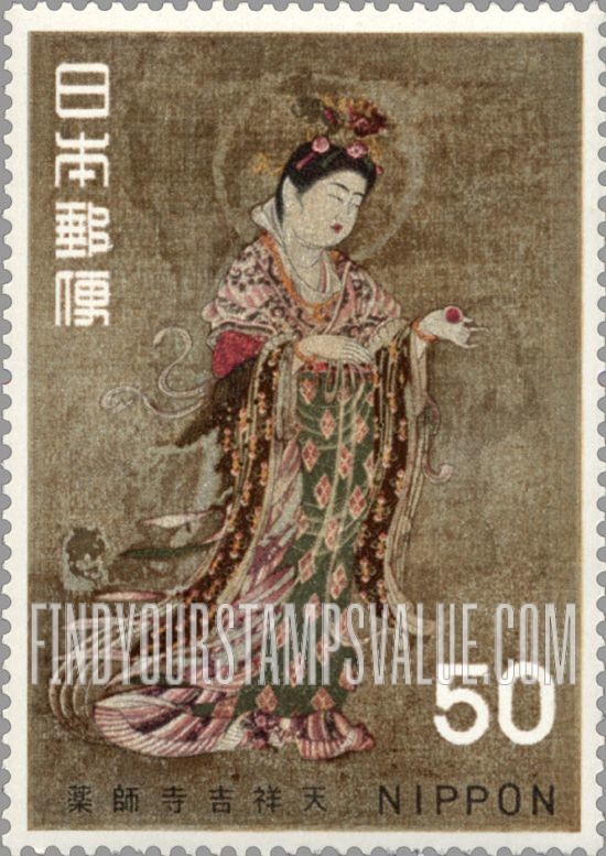 FindYourStampsValue: Kichijo Ten, Yakushiji Temple, Nara - 薬師寺吉祥天、奈良