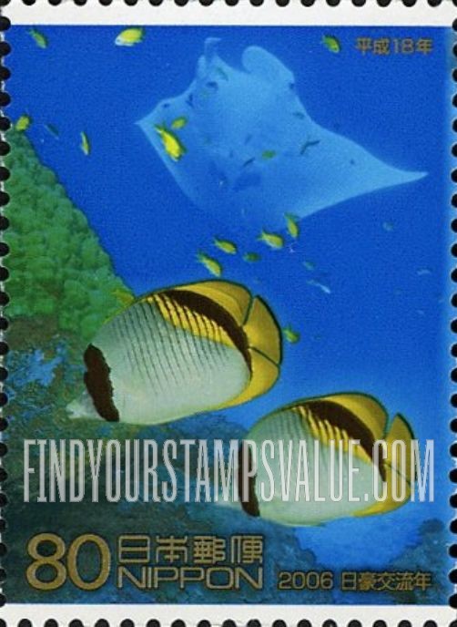 FindYourStampsValue: Fish of Great Barrier Reef - グレートバリアリーフ