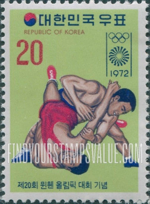 FindYourStampsValue: Wrestling - 레슬링