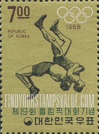 FindYourStampsValue: Wrestling - 레슬링