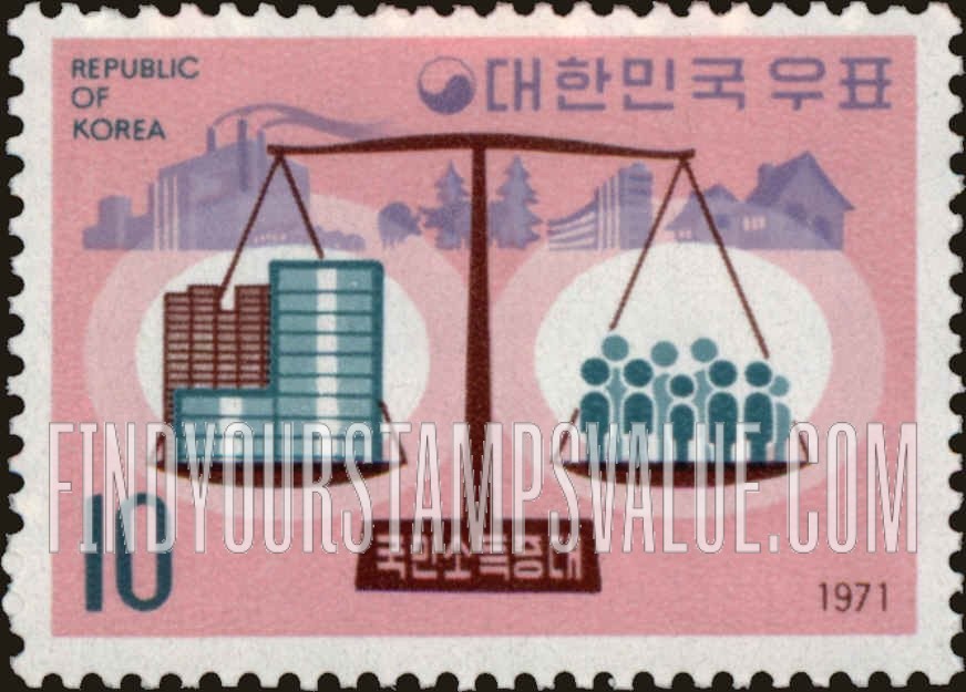 FindYourStampsValue: Increased National Income - 국민소득 증대